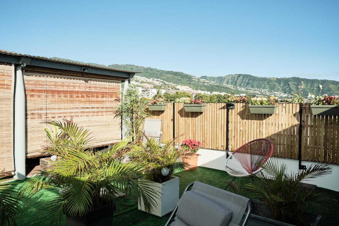 Appart'Eden : Vue Panoramique Sur Saint-Denis Appartement Sainte-Clotilde Buitenkant foto